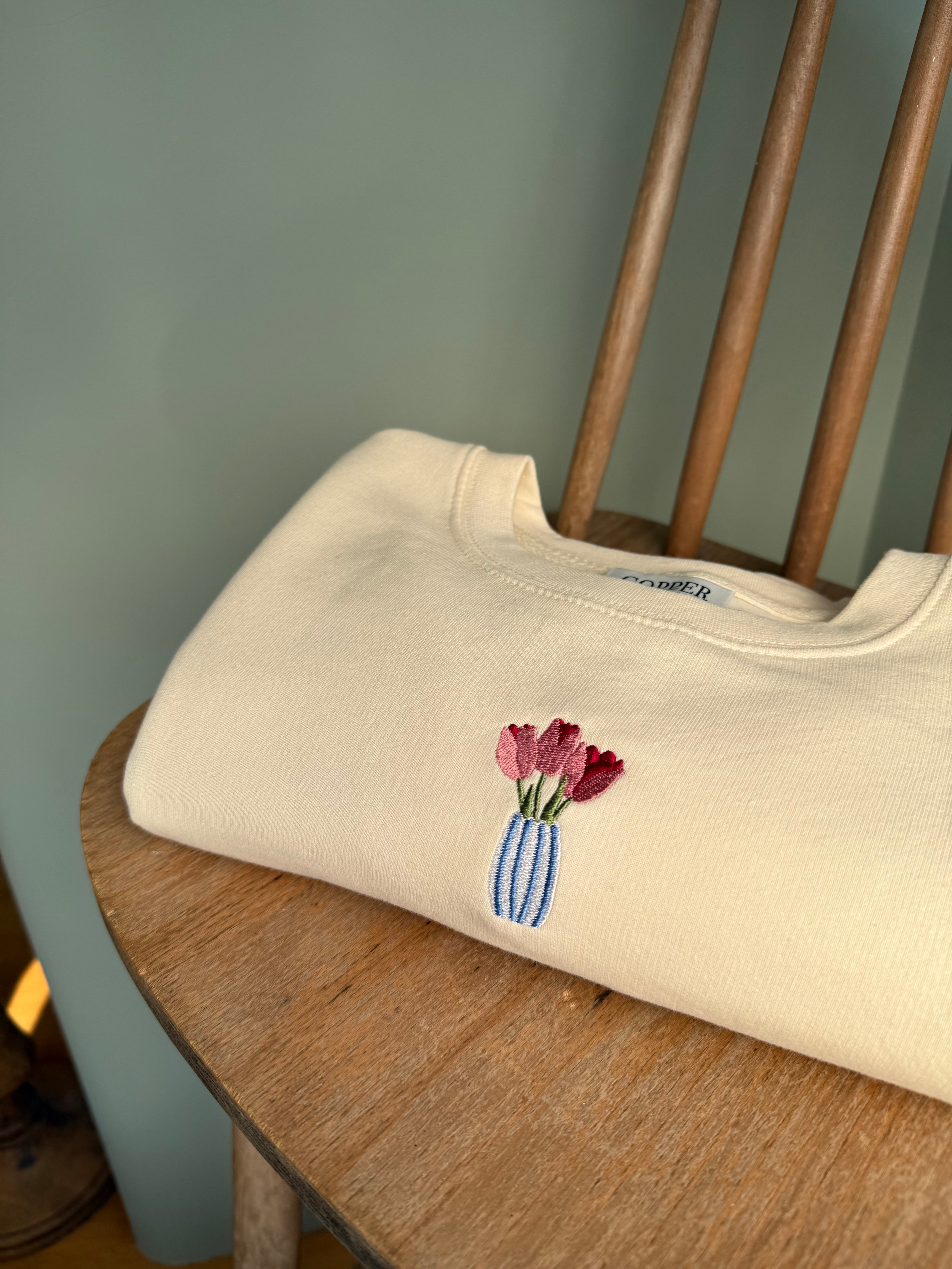 Tulips Vase Sweatshirt