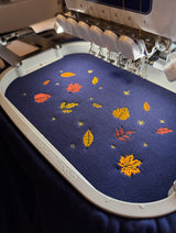 Scattered Autumn Leaves Sweatshirt