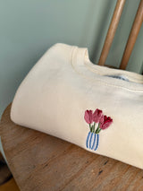 Tulips Vase Sweatshirt
