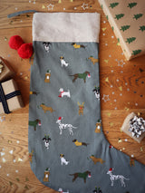 Dog Pattern Christmas Stocking