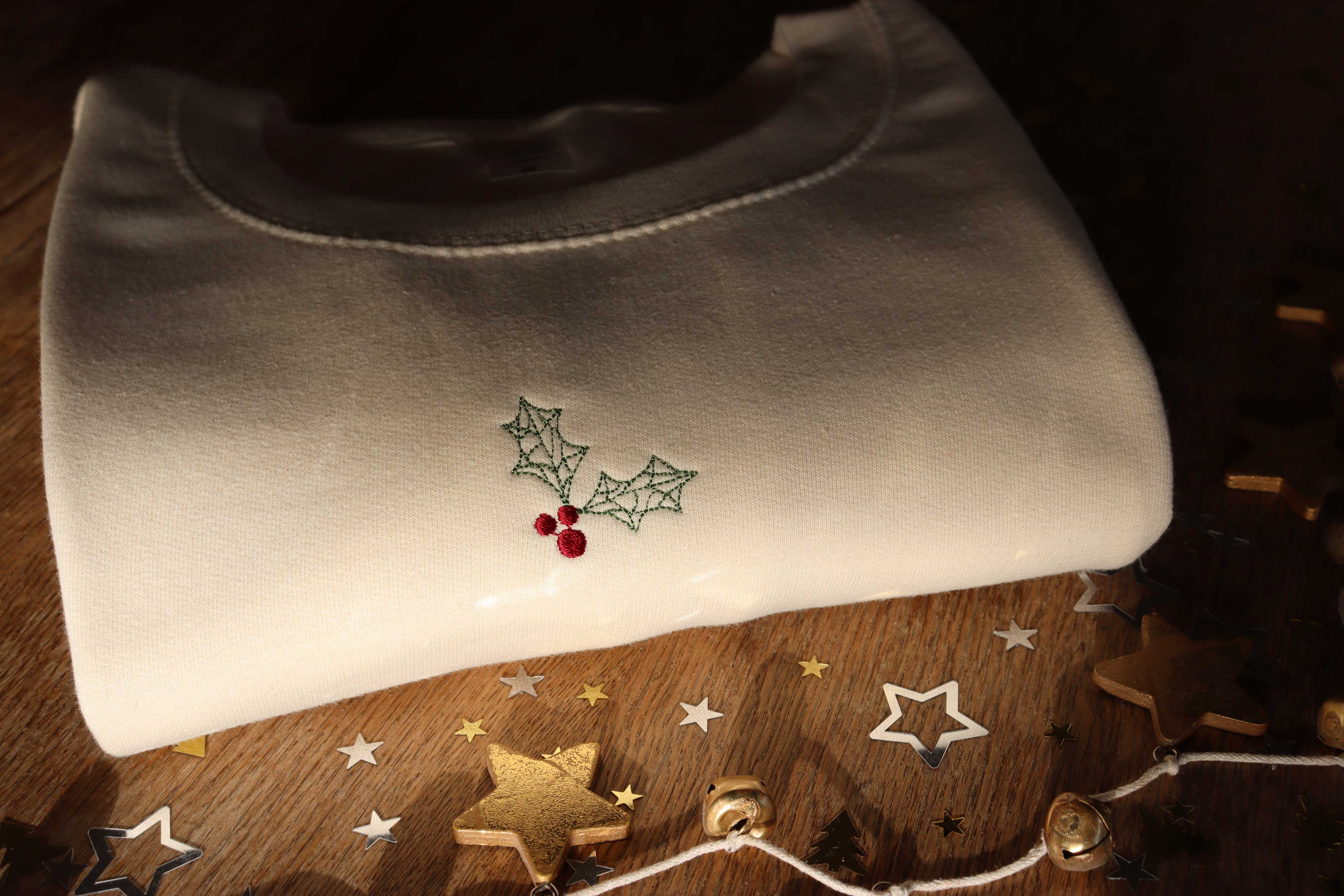 Christmas Holly Sweatshirt