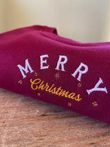 Merry Christmas Stars Sweatshirt