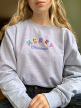 Merry Christmas Retro Sweatshirt