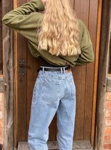 Fox Cropped Fleece