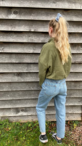 Fox Cropped Fleece