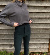 Peachy Cropped Fleece