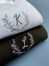 Letter Wreath Sweatshirt