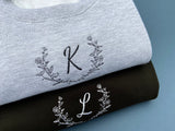 Letter Wreath Sweatshirt