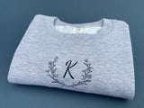 Letter Wreath Sweatshirt