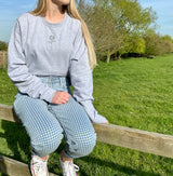 Line Drawing Sunflower Sweatshirt