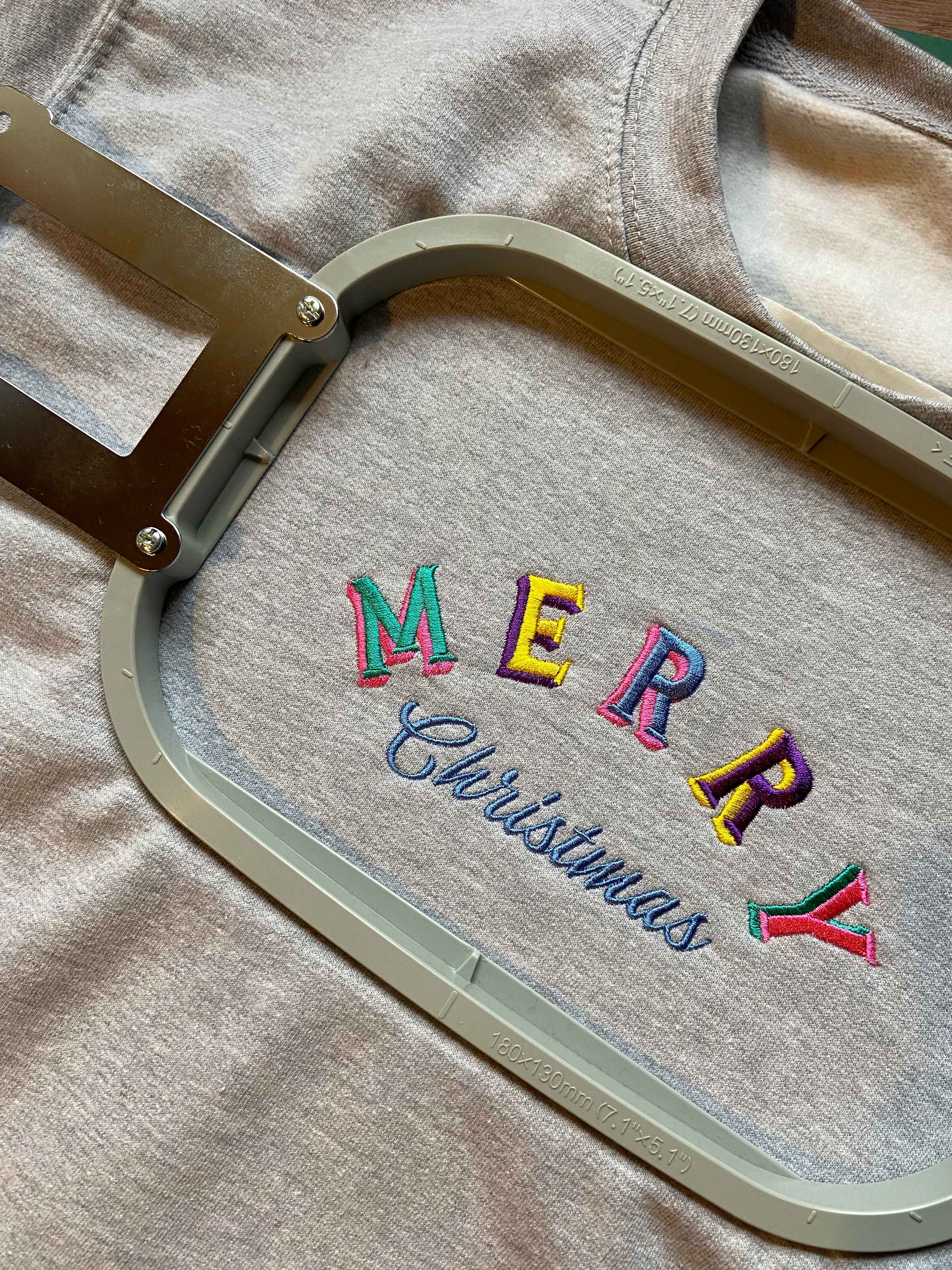 Merry Christmas Retro Sweatshirt