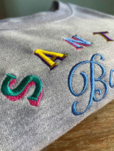 Santa Baby Retro Sweatshirt