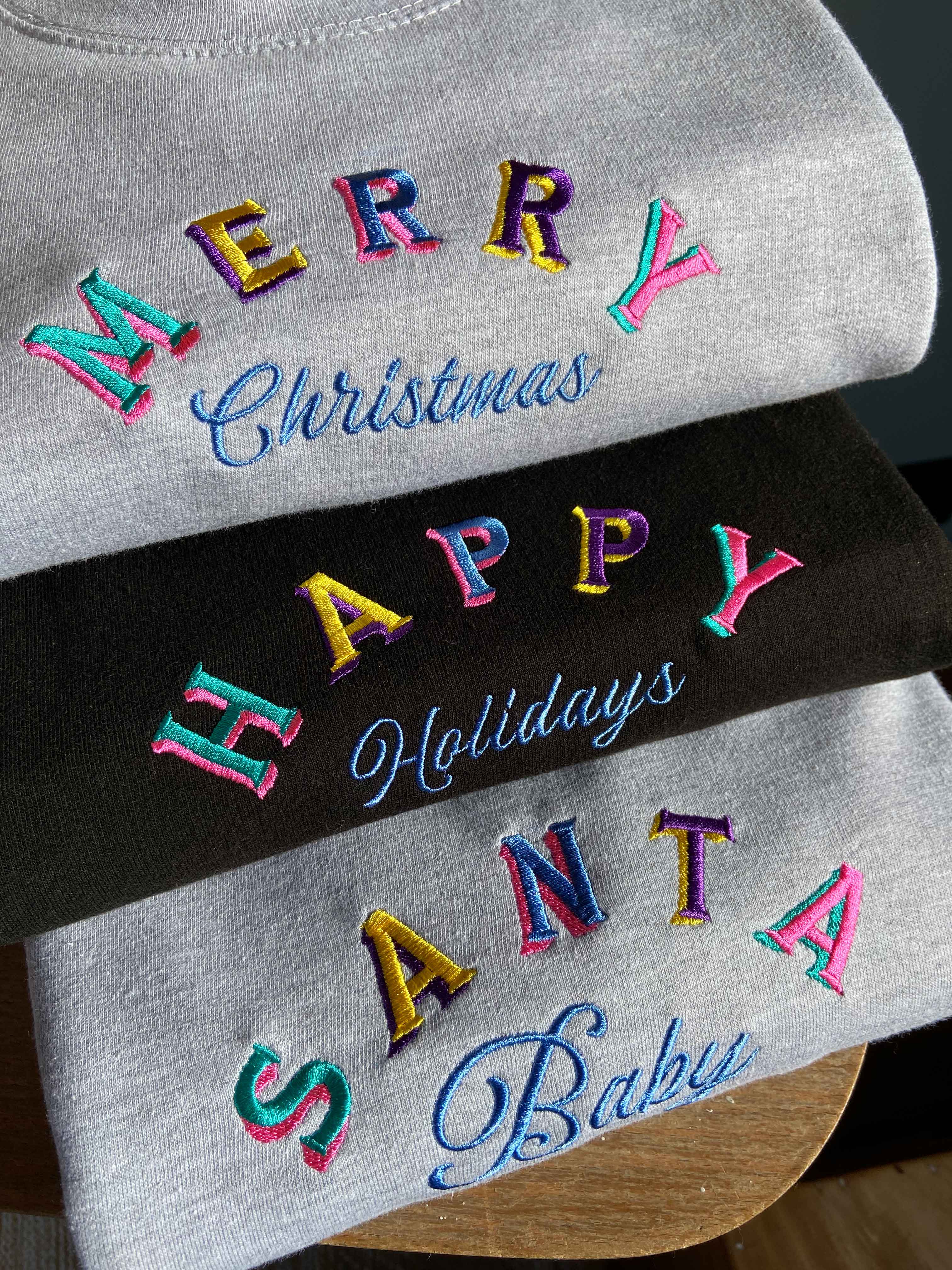 Happy Holidays Retro Sweatshirt