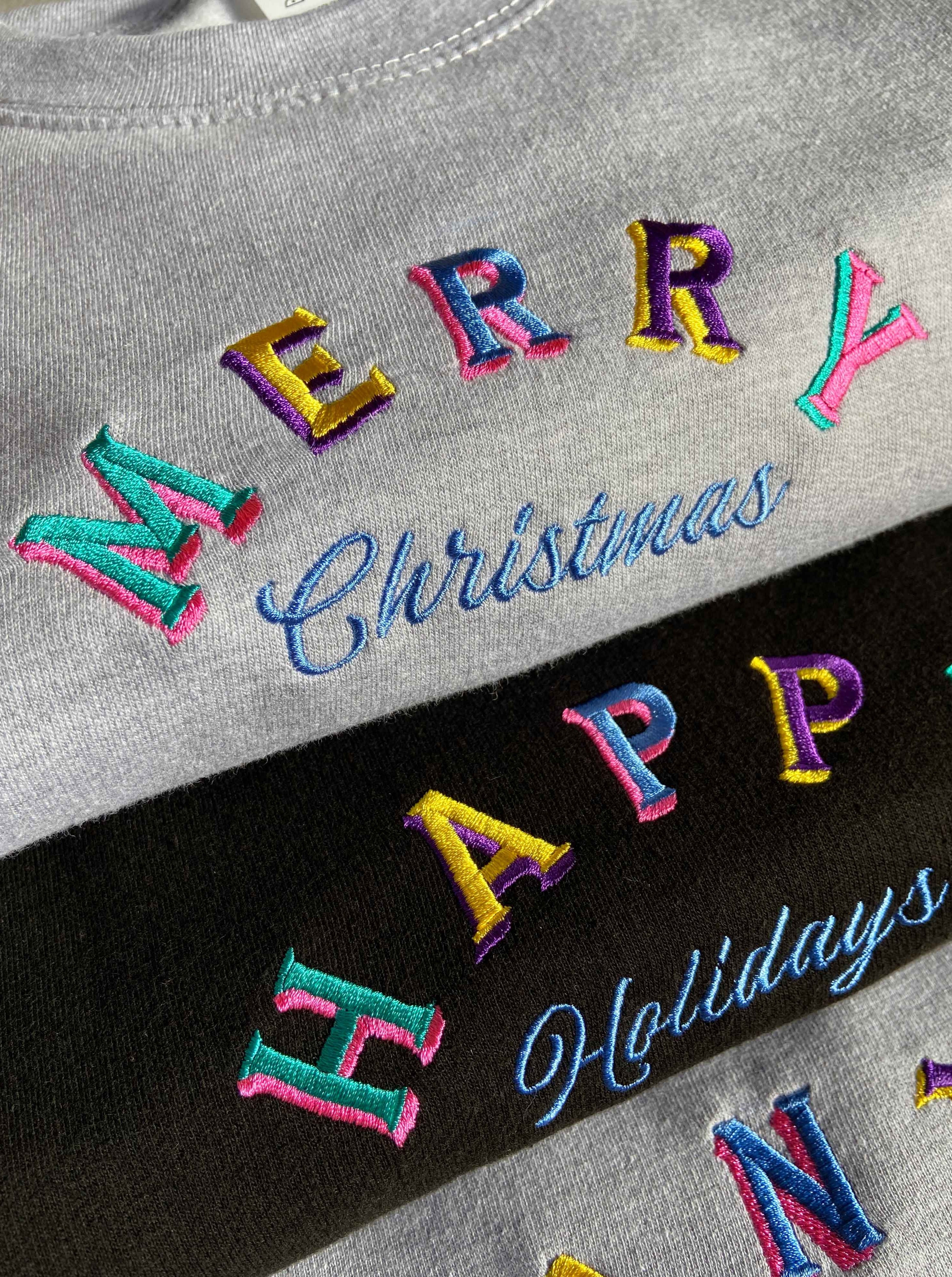 Merry Christmas Retro Sweatshirt