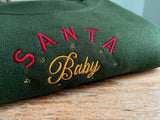 Santa Baby Stars Sweatshirt