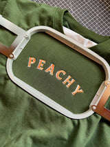 Peachy Text Sweatshirt