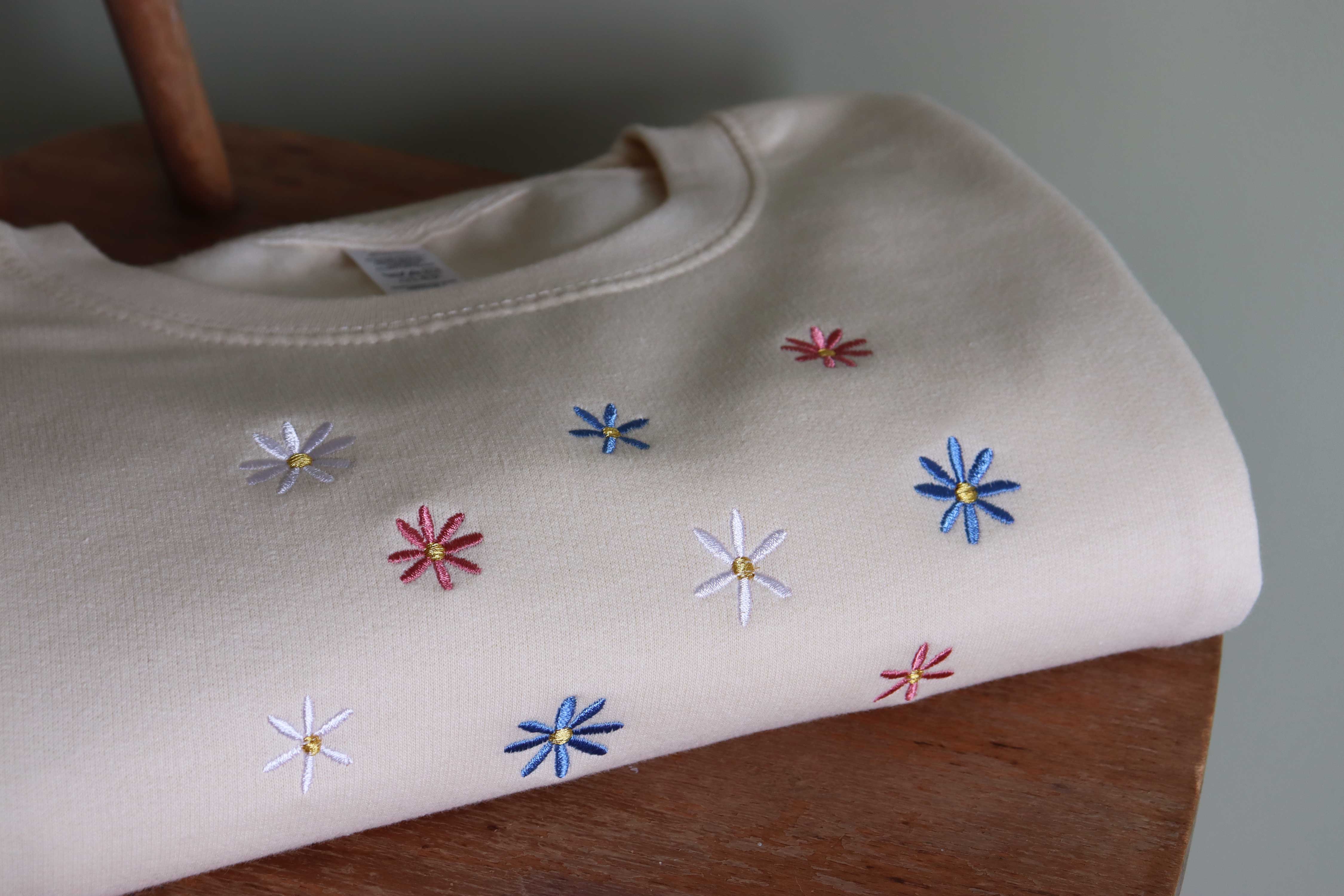 Scattered Flowers Sweatshirt