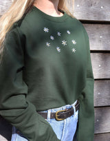 Scattered Flowers Sweatshirt