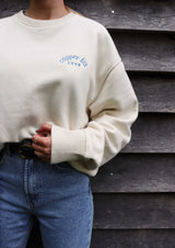 Retro Copper Fox Drop Shoulder Sweatshirt