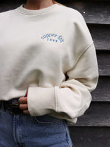 Retro Copper Fox Drop Shoulder Sweatshirt