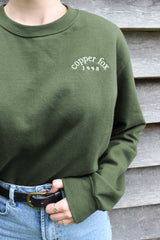 Retro Copper Fox Sweatshirt
