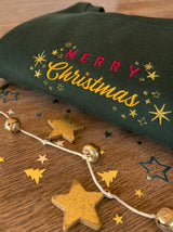 Merry Christmas Stars Sweatshirt