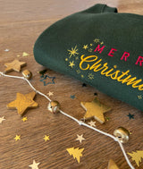 Merry Christmas Stars Sweatshirt
