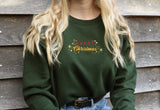 Merry Christmas Stars Sweatshirt