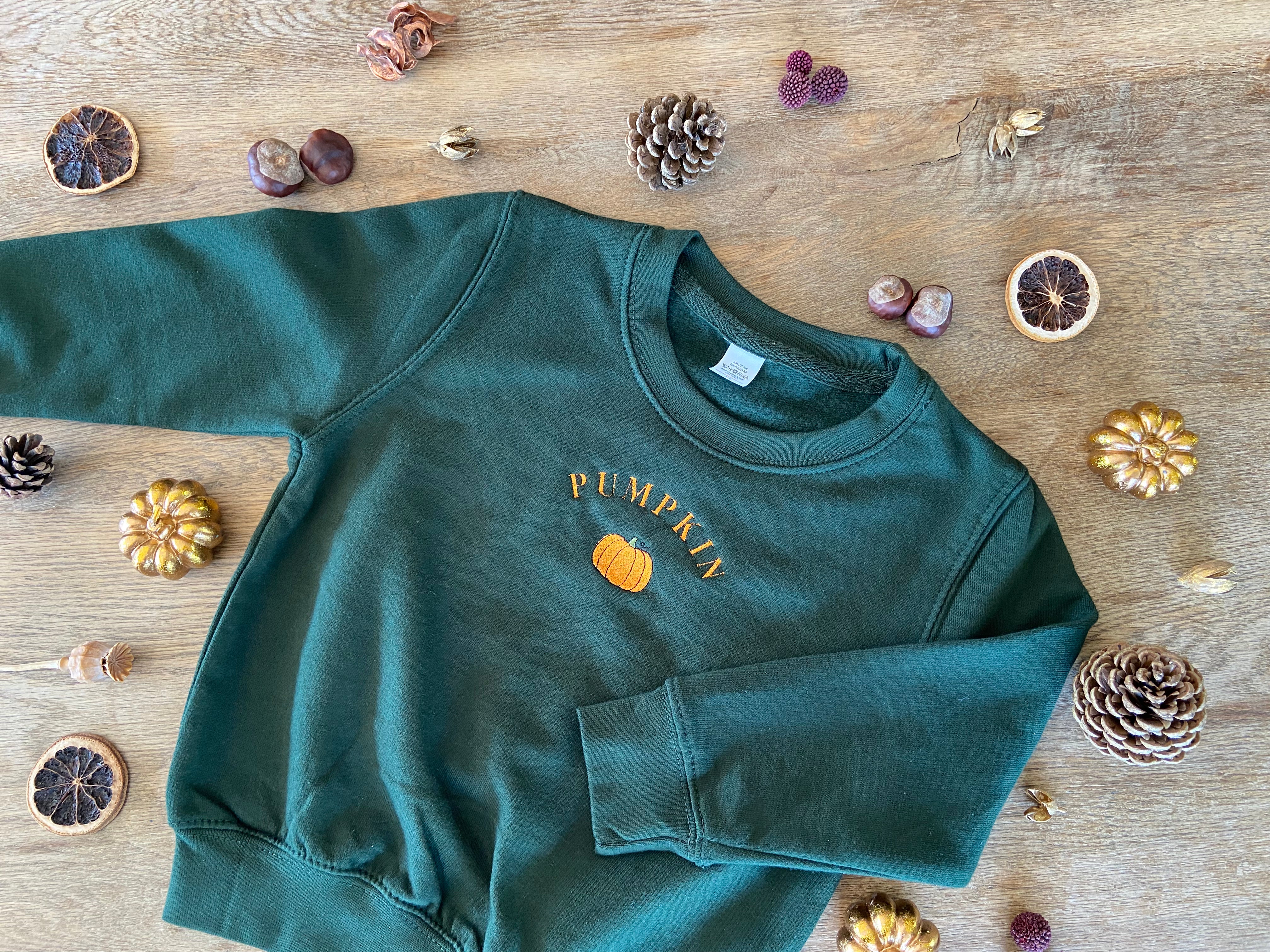 Kids Pumpkin Sweatshirt