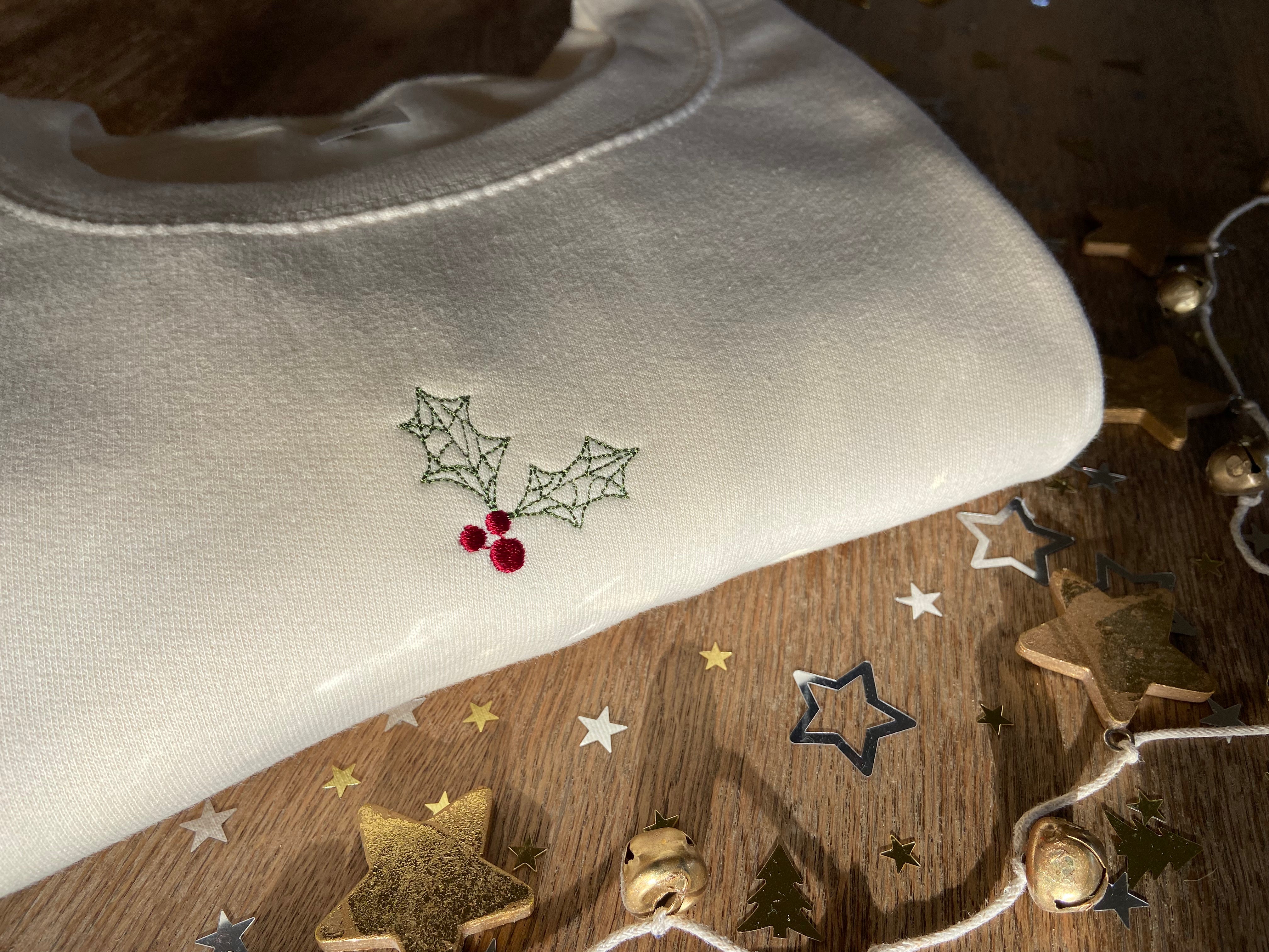 Christmas Holly Sweatshirt