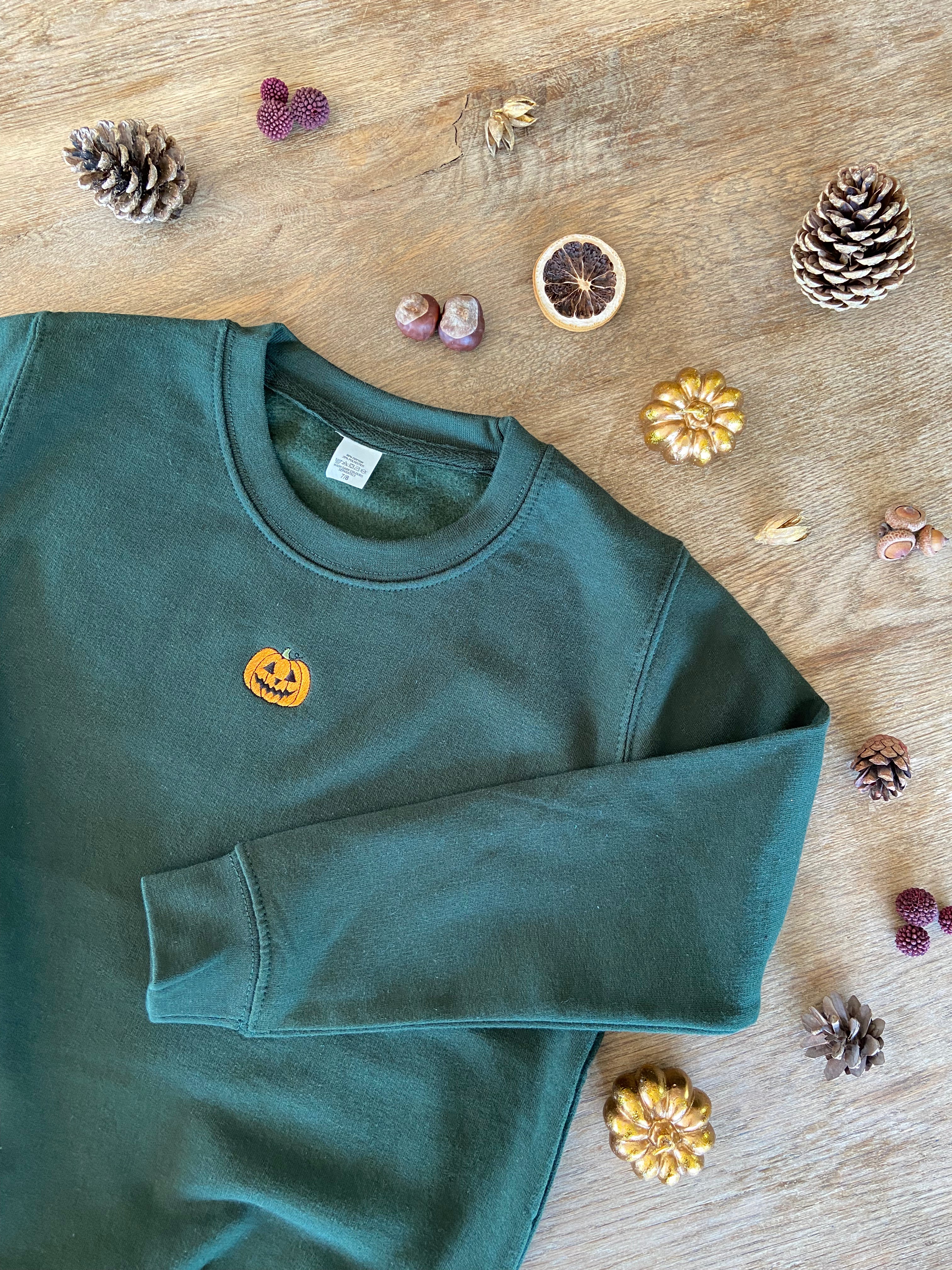 Kids Pumpkin Face Sweatshirt