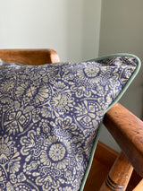 Blue Pattern Cushion Cover