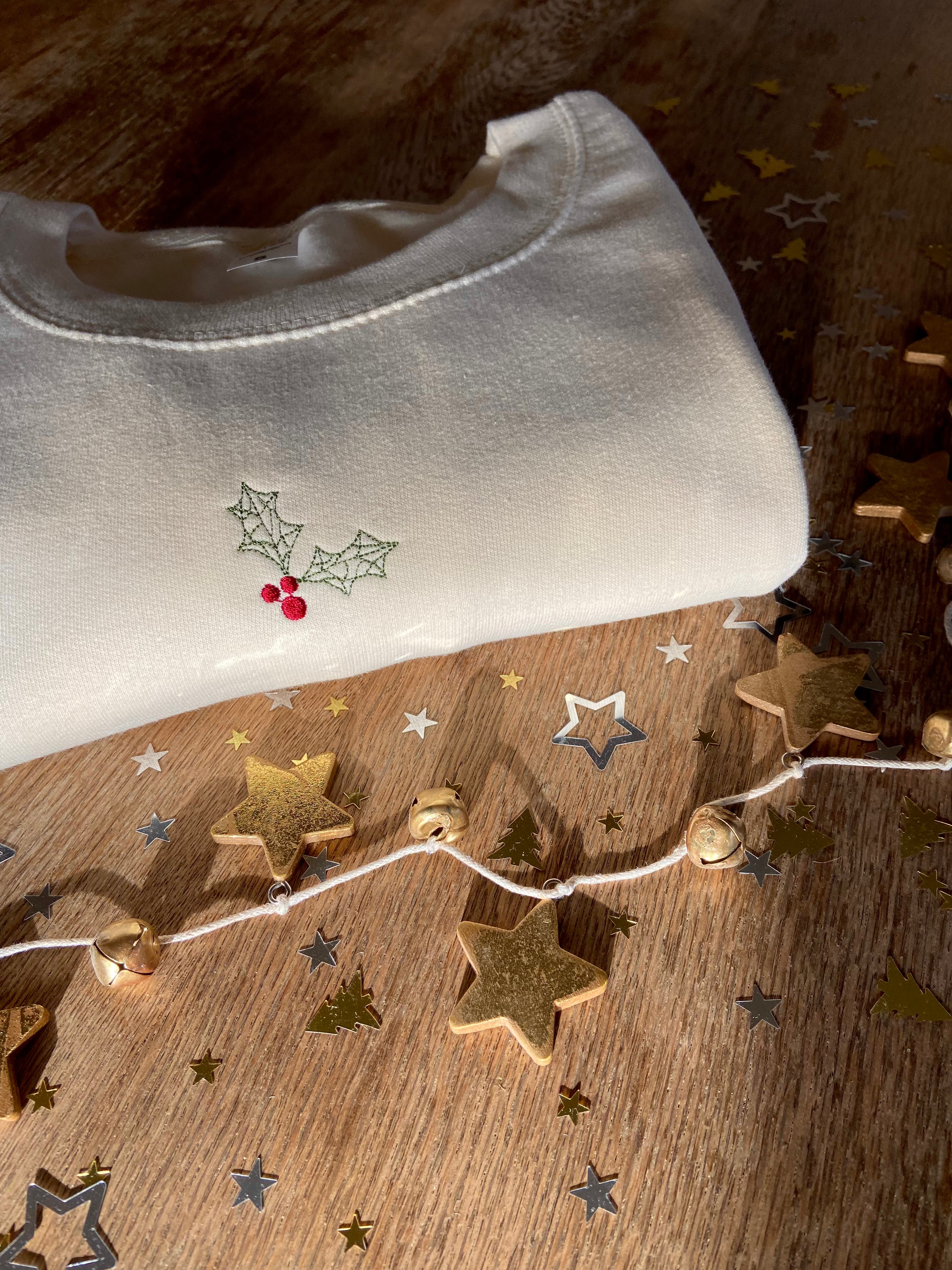 Christmas Holly Sweatshirt