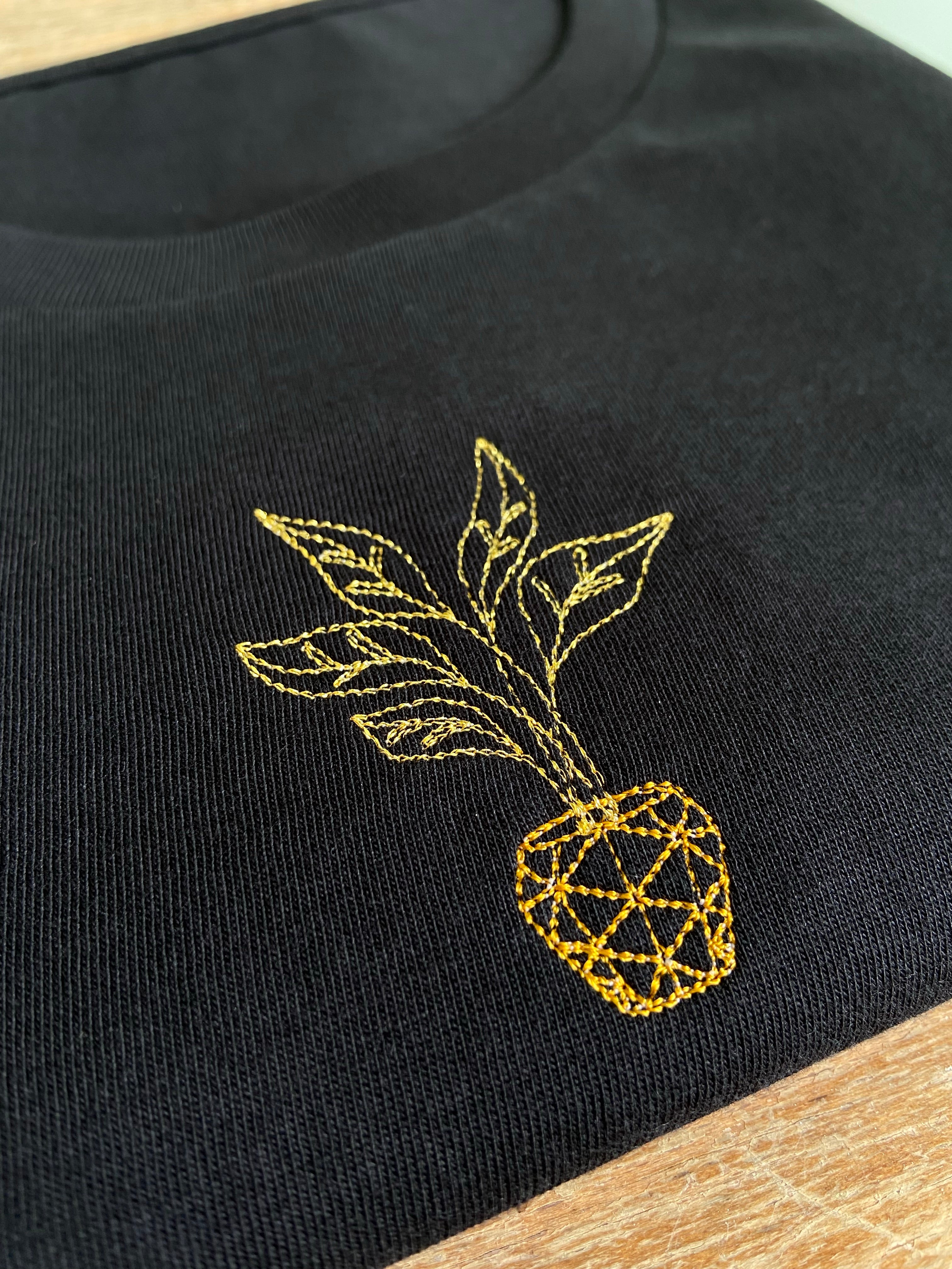 Golden Single House Plant Sweatshirt