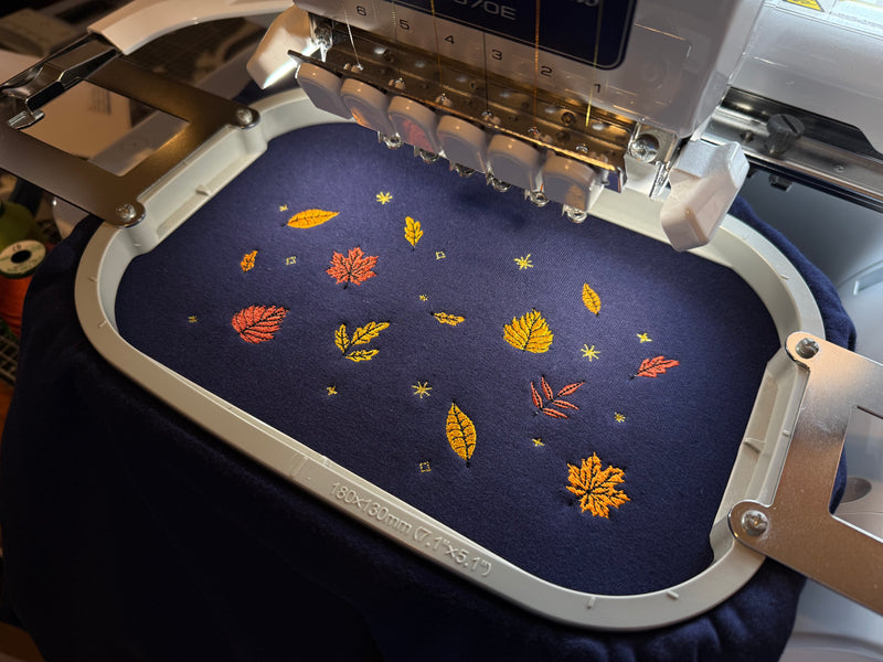 Scattered Autumn Leaves Sweatshirt
