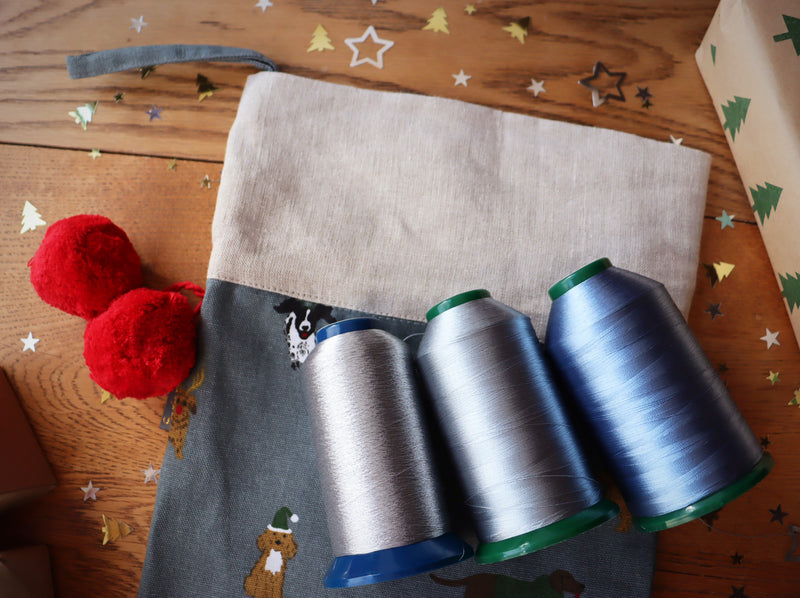 Dog Pattern Christmas Stocking