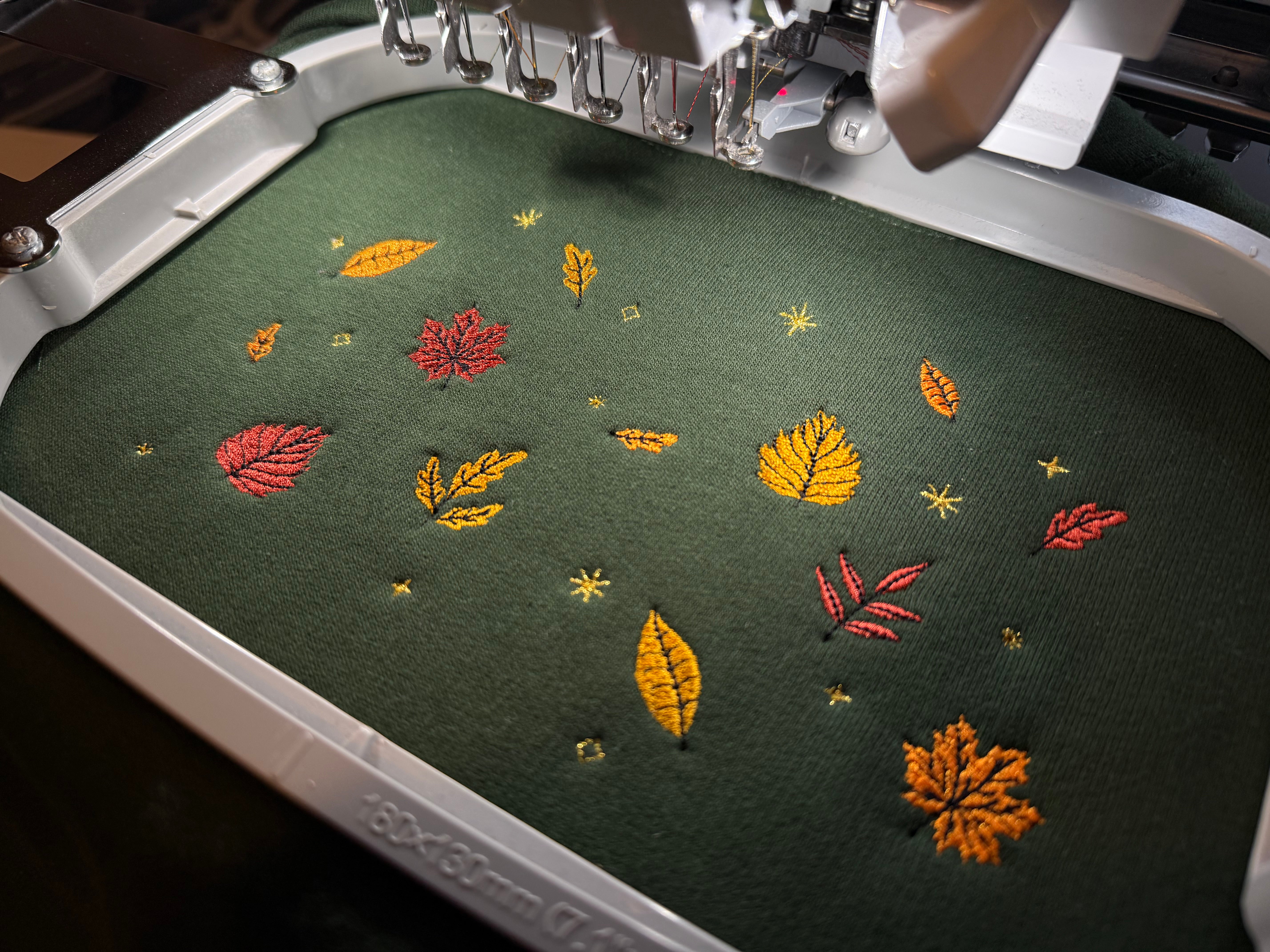 Scattered Autumn Leaves Sweatshirt