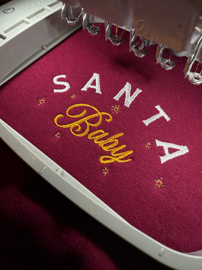 Santa Baby Stars Sweatshirt