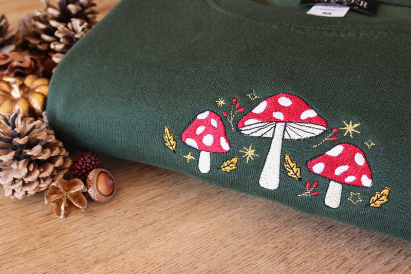 Mushroom Stars Sweatshirt