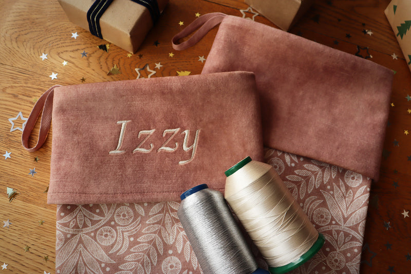 Pink Pattern Christmas Stocking