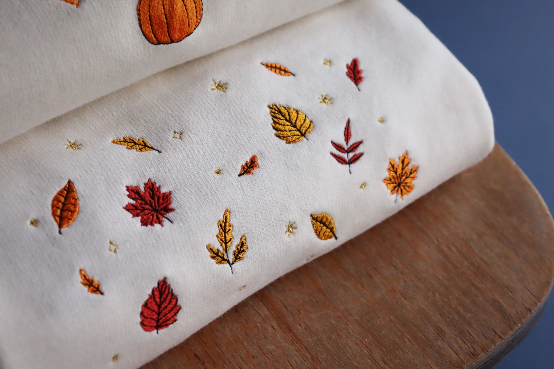 Scattered Autumn Leaves Sweatshirt