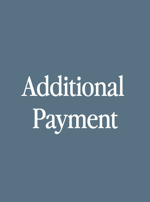 Additional Payment