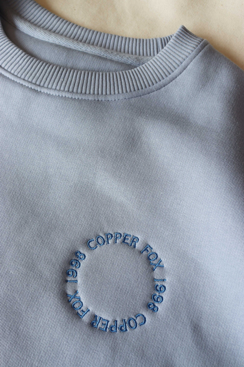 Retro Circle Copper Fox Sweatshirt