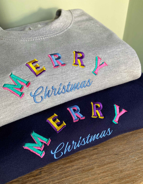 Merry Christmas Retro Sweatshirt