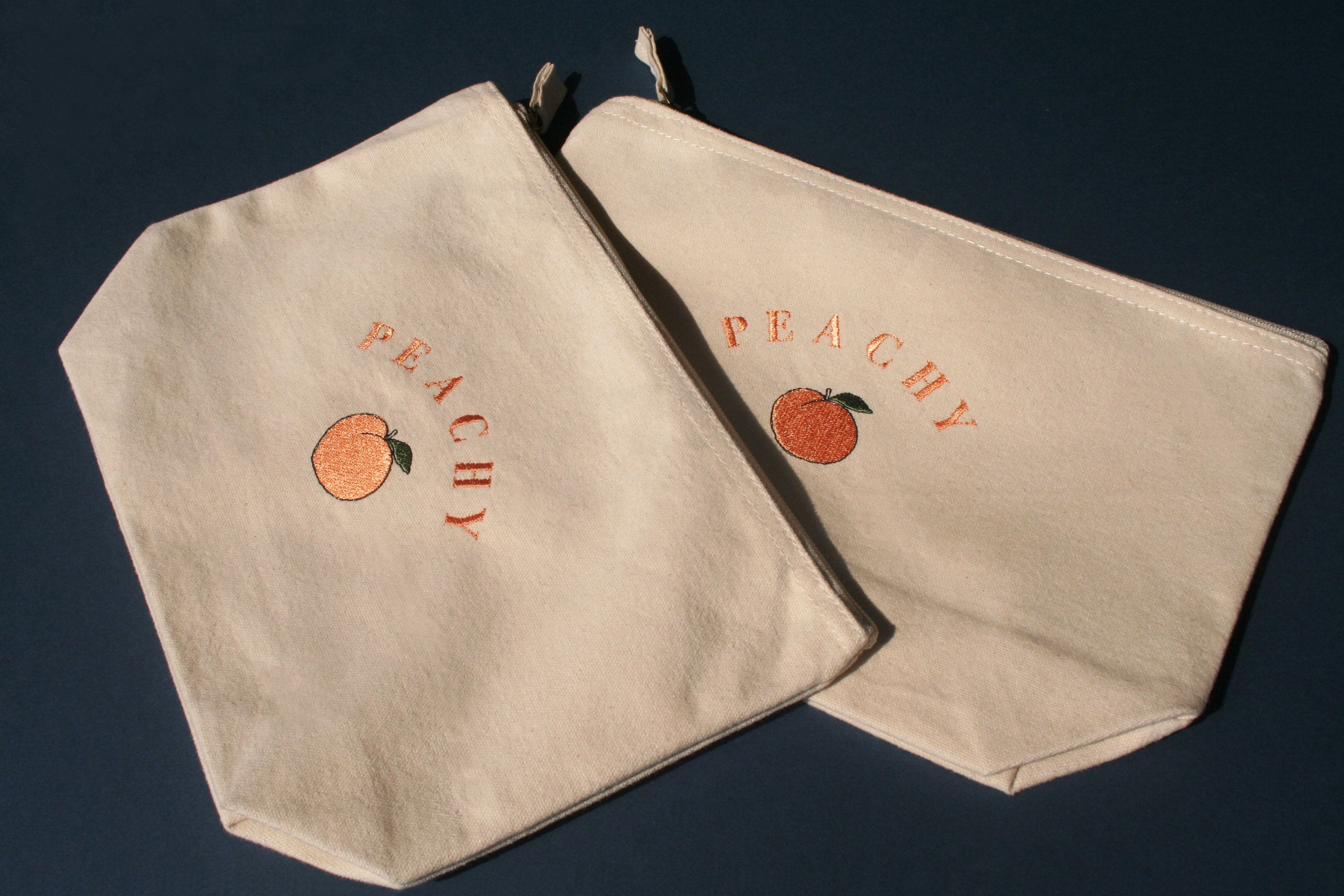 Peachy Makeup Bag
