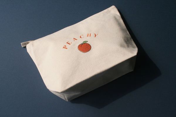 Peachy Makeup Bag