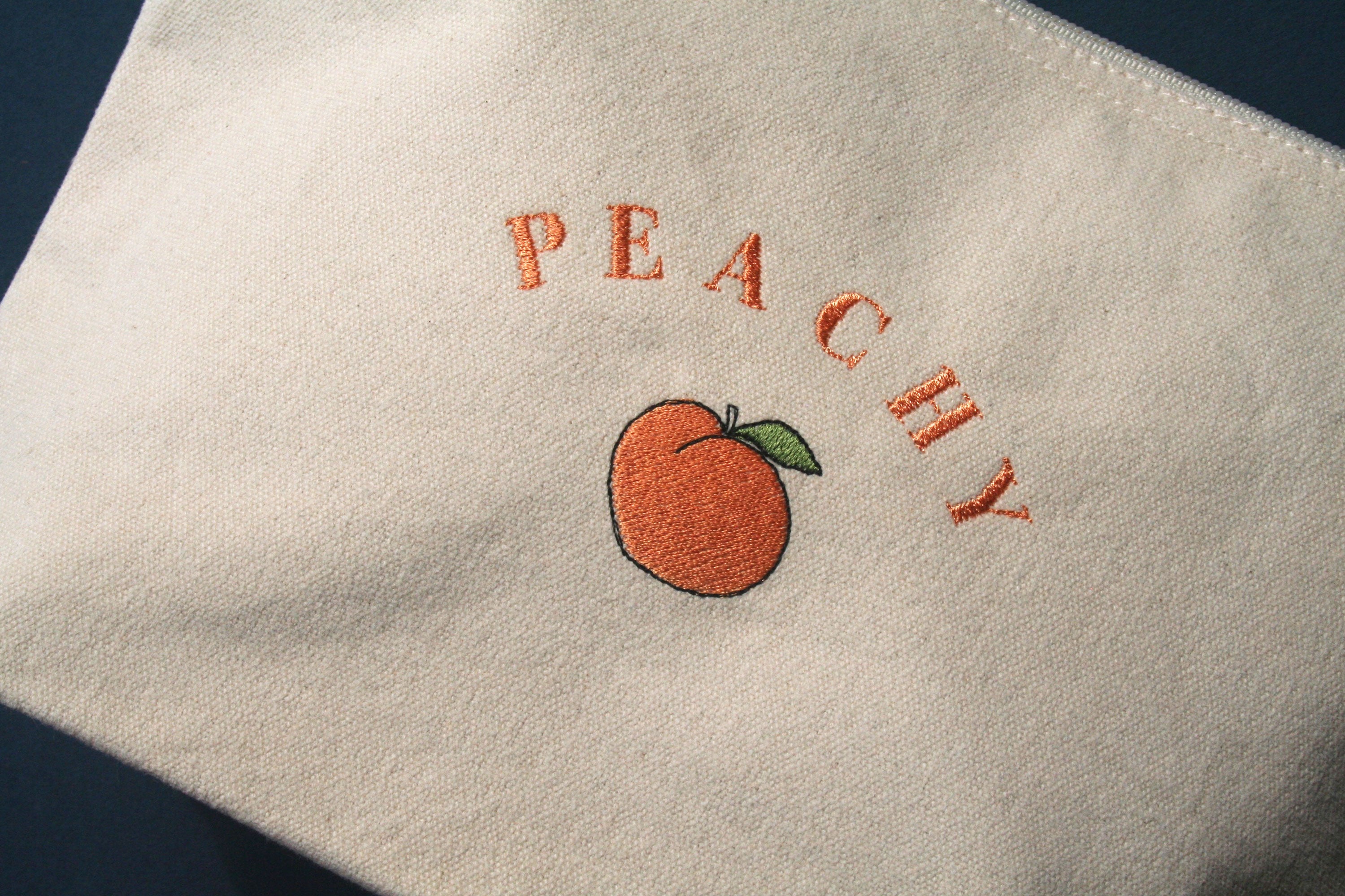 Peachy Makeup Bag