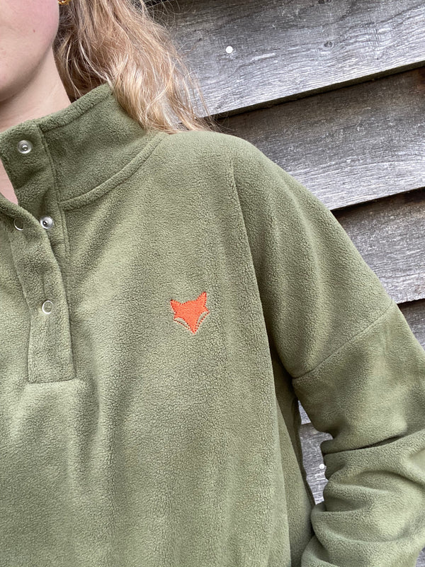 Fox Cropped Fleece