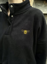 Bee Cropped Fleece