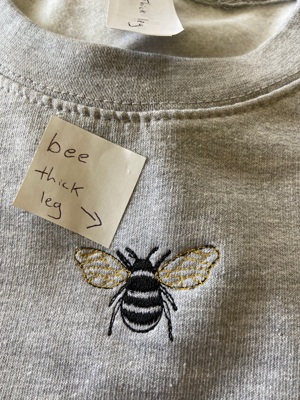 Bee Sweatshirt SMALL (Thick Leg)